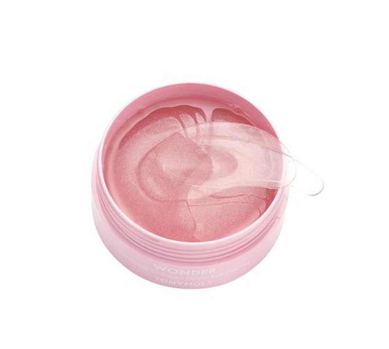 TONYMOLY Wonder Ceramide Mochi Hydrogel Eye Patches – 30 Pairs, Hydrating Collagen & Hyaluronic Acid Patches for Puffiness, Dark Circles & Fine Lines