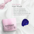 RICH Pure Luxury Repairing Hair Mask with Collagen, Hair Proteins, Marula & Macadamia Oils - Deep Conditioning & Moisturizing Treatment for Dry & Damaged Hair - 8.45oz