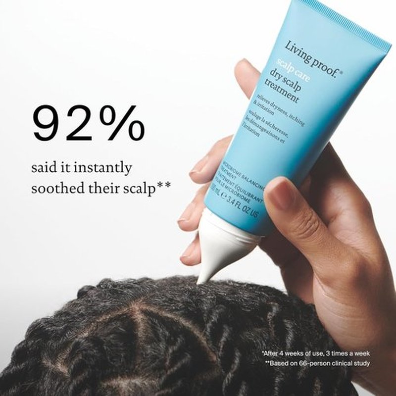 Living Proof Scalp Care Dry Scalp Treatment - Lightweight Hydrating Formula for Flaking & Itching | 3.4 oz