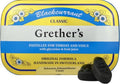 Grether's Classic Blackcurrant Pastilles - Premium Swiss Throat Lozenges for Dry Mouth Relief - 2.1 oz