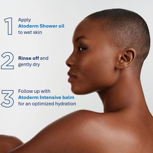 Bioderma Toderm Shower Oil - Ultra-Nourishing Cleansing Oil for Dry to Very Dry Skin | 500ml
