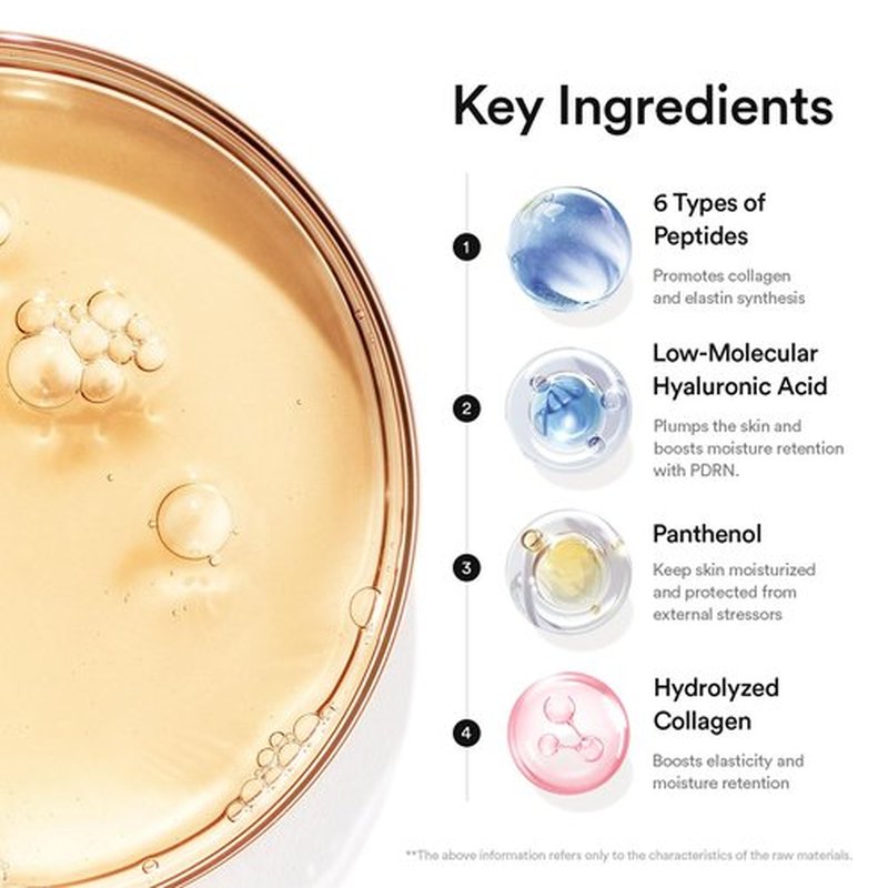 Abib PDRN Glow Serum 4.0 Pump 1.01 fl oz, 4% Salmon DNA PDRN, Skin Turnover & Revitalization Care, Elasticy, Skin Density, with Peptides, Hyaluronic Acid & Hydrolyzed Collagen, Korean Skin Care
