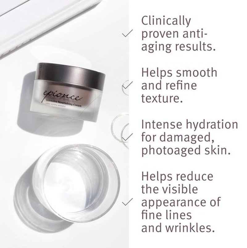 Epionce Intensive Nourishing Cream - Rich Anti-Aging Moisturizer for Face, Neck & Décolletage | Hydrates with Ceramides & Squalene | Reduces Fine Lines & Dark Spots