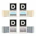 Duke Cannon Brick of Soap Variety Pack – 4 Bars (2 Soft Side Hydrating + 2 Heavy Grit Deep Cleaning), Large 10 oz Triple Milled Men’s Bar Soap Set