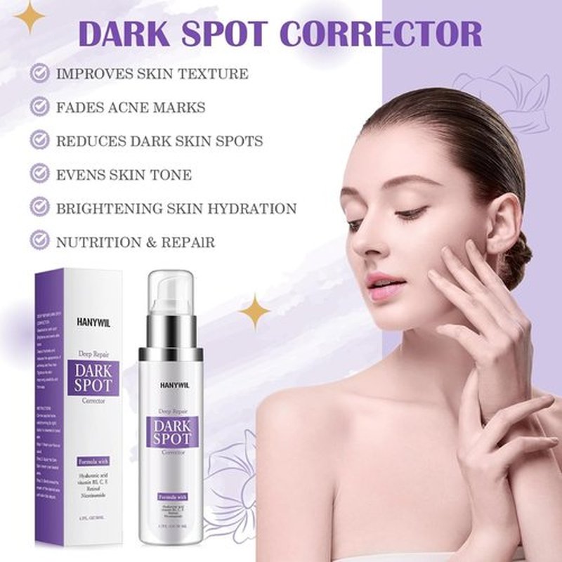 HANYWIL Dark Spot Remover Serum - Retinol & Niacinamide Formula for Melasma & Hyperpigmentation | 1.7 Fl Oz
