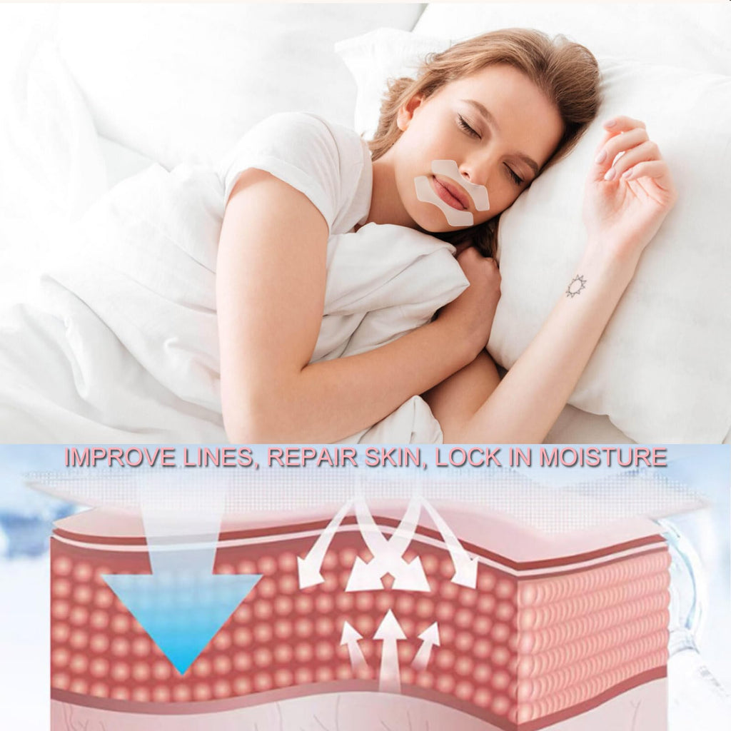 Ueseinl 6PCS Silicone Lip Lift Anti Wrinkle Patches, Resusable Lip Mask to Smooth Smile Lines, Silicone Sticker for Fine Lines & Around Mouth Area, Fast Acting Collagen Pad