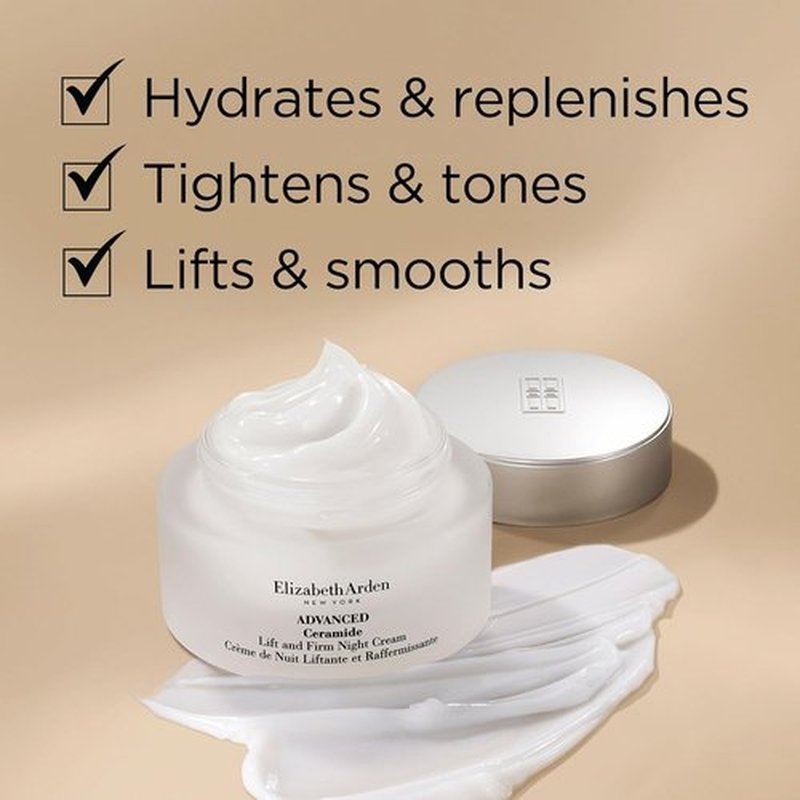Elizabeth Arden Advanced Ceramide Face Cream - Hydrating Moisturizer with Peptides, 1.7 fl oz