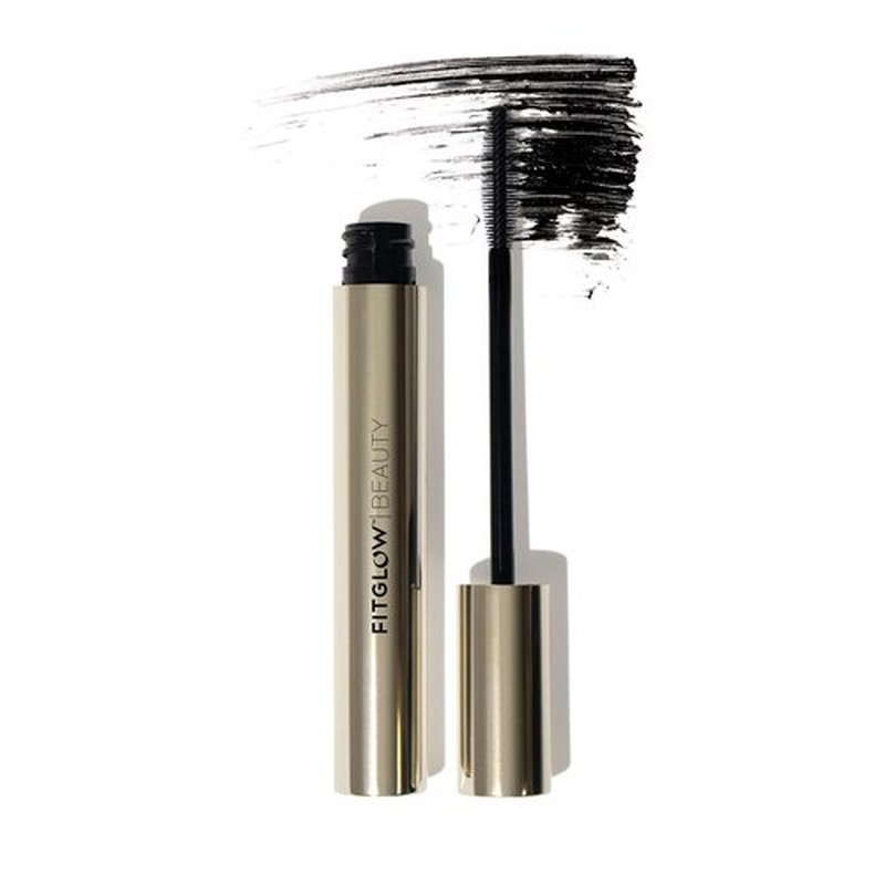 Fitglow Beauty Lash Care Mascara | 2-in-1 Vegan Volumizing Lengthening & Conditioning Eyelash Mascara | Natural Lash Strengthening Serum | Reduces Shedding & Breakage | Plant-Powered Phyto Superfoods