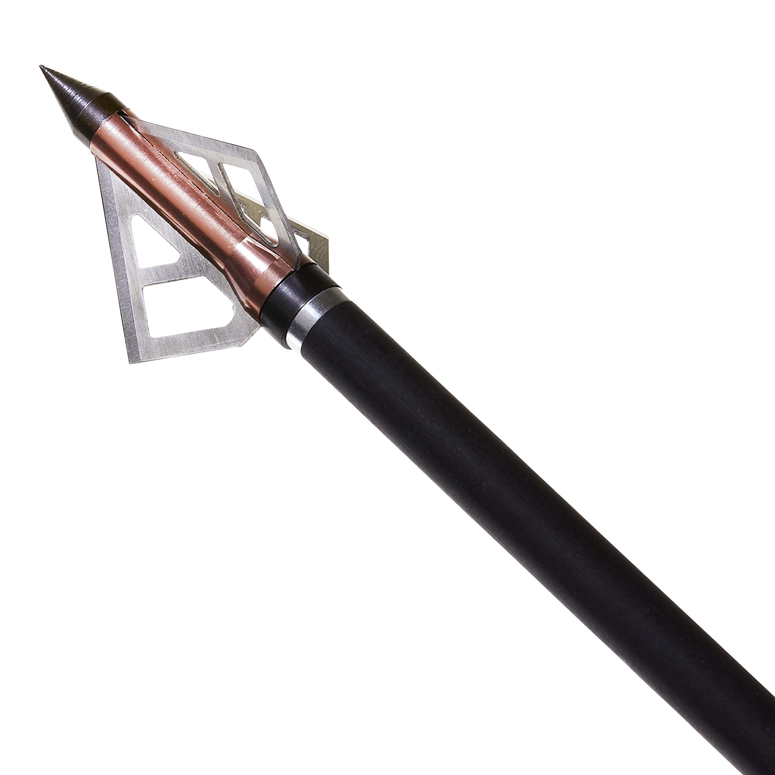 Allen Company Velox Optimus 3-Blade Broadheads - Archery Bow and Crossbow Broadheads - Compound Bow Accessories - 125 or 100 Grain - 3 Pack