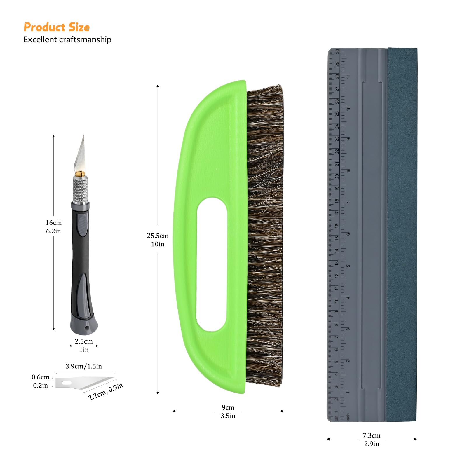 EHDIS Wallpaper Smoothing Tool,Peel and Stick Contact Paper Tool Kit Wallpaper Smoothing Squeegee Wallpaper Paste,Razor Scraper Tool for Wallpaper Peeling, Vinyl Backsplash Window Film Installing