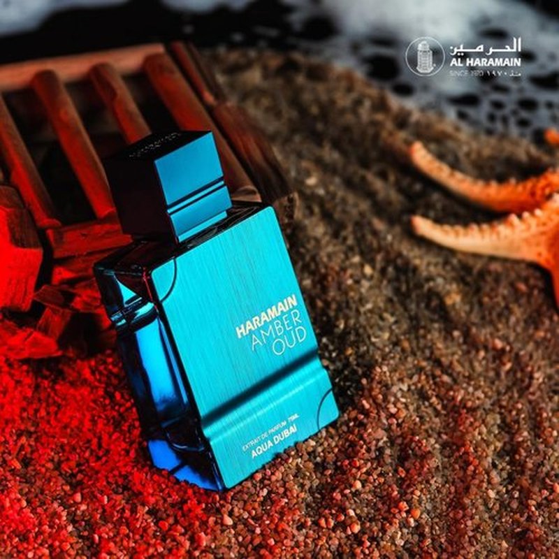 Al Haramain Amber Oud Cologne - Aqua Dubai | Long-Lasting Unisex Fragrance with Bergamot & Musk - 2.5 oz