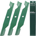 UDC Parts 532187256 54 inch High Lift Lawn Mower Blades 5-Point Star,3 Pack