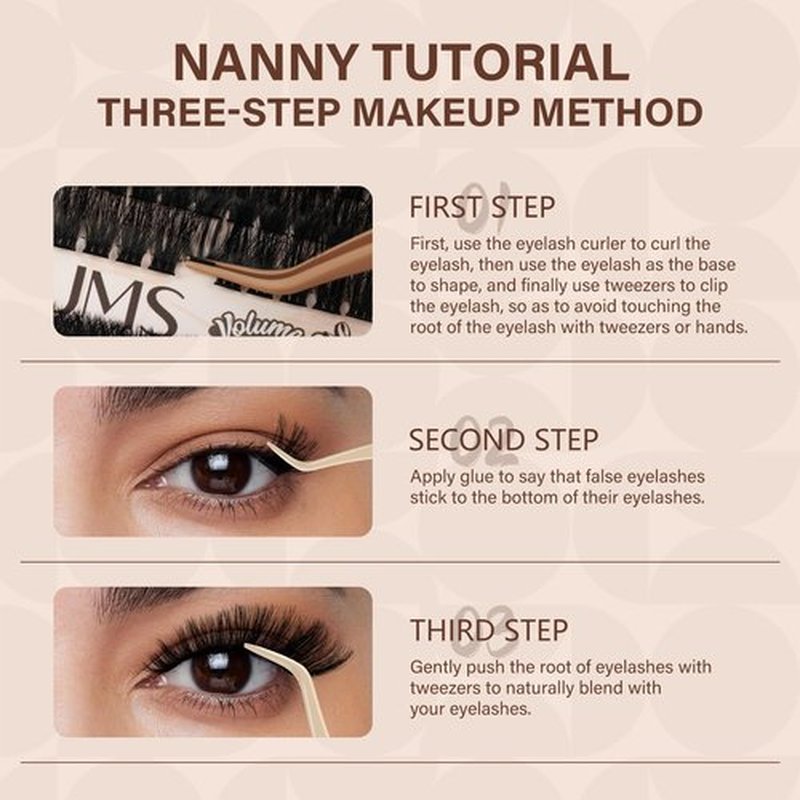 JMS&JMS Lash Clusters Kit 100D+200D Thick Cluster Lashes 3D Effect Eyelash Clusters Kit 10-18mm Volume Eyelash Clusters D Curl 3D Wispy Lash Clusters DIY Lash Extension Kit
