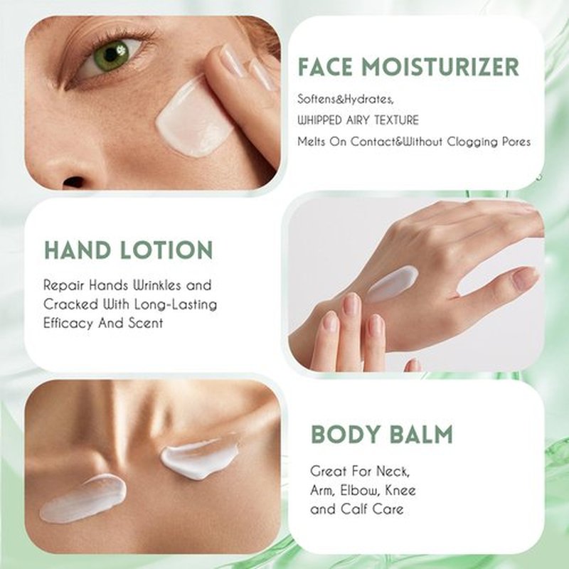 Dr.Herbarius Beef Tallow for Skin—Whipped Tallow Face Moisturizer for Night Calming & Soothing, 100% Organic, Pure Natural, Handmade Cream Texture, Suitable for Oily&Mature Skin, Lavender, 2 Oz.