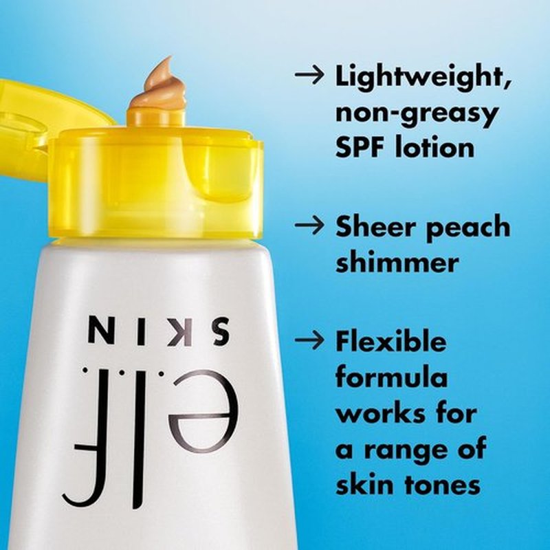 e.l.f. SKIN Suntouchable Whoa Glow SPF 30 - Sunscreen & Makeup Primer for Glowing Skin | Vegan & Cruelty-Free