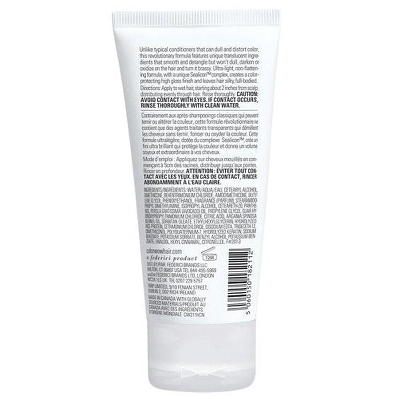 COLOR WOW Color Security Conditioner - Weightless Hydration for Fine Hair | Detangles, Nourishes & Adds Shine with Argan Oil | Color Safe & Heat Protection