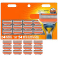 Gillette Fusion 5 Razor Blades - 24 Premium 5-Layer Stainless Steel Cartridges for Smooth Shaving