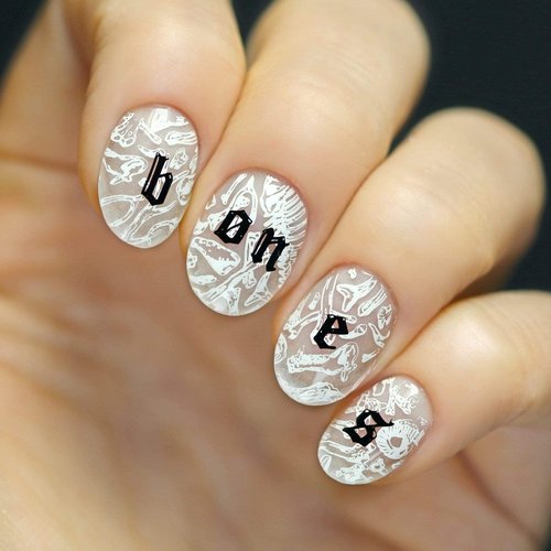 Maniology Black & White Duo Stamping Polish Set | Basic & Essential, Primary Colors – 13ml Lacquer Bottles for Crisp Nail Art Design & Full-Coverage DIY Manicures