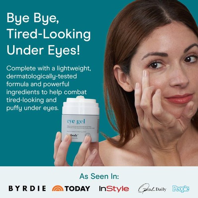 Baebody Under-Eye Gel - Advanced Cooling Cream for Dark Circles & Puffiness - Hydrating Anti-Aging Formula (50 ml)