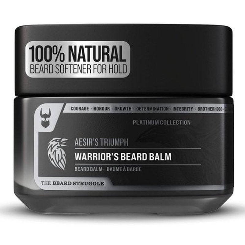 Beard Struggle Warrior’s Beard Balm - Non-Greasy Formula with Cologne-Grade Fragrance | 50g