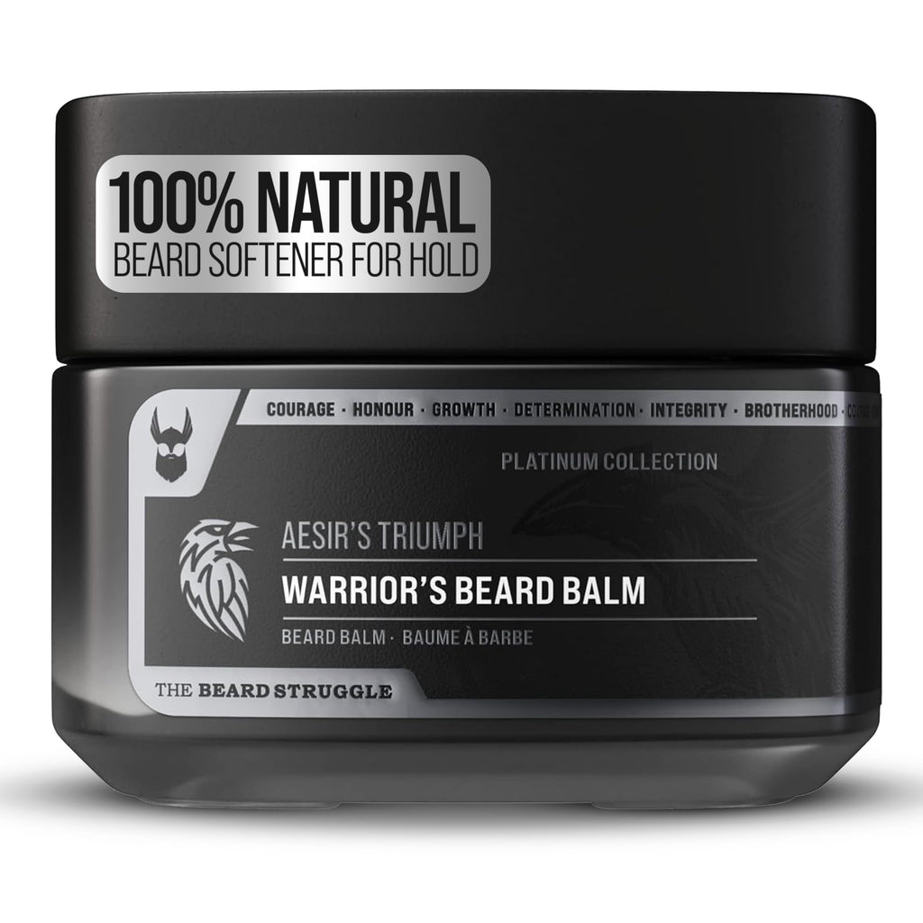 The Beard Struggle - Warrior's Beard Balm - 50g / 1.76 US. oz. Warrior-Glass Jar