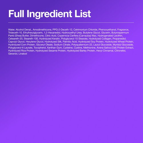 FROMLABS Protein Capsule Leave‑In Treatment Spray, Lightweight Hydrating Mist for Heat Protection (Up to 428°F / 220°C), Frizz Control & Split Ends Repair, Color‑Safe, Fine‑Hair Friendly, 5.07 fl oz