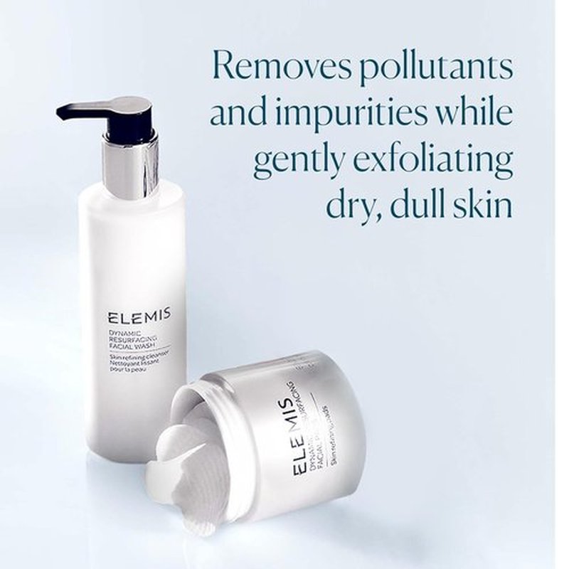 ELEMIS Dynamic Duo Kit - Enzyme-Powered Skin Refining Formulas | Daily Gel Cleanser & Exfoliating Pads