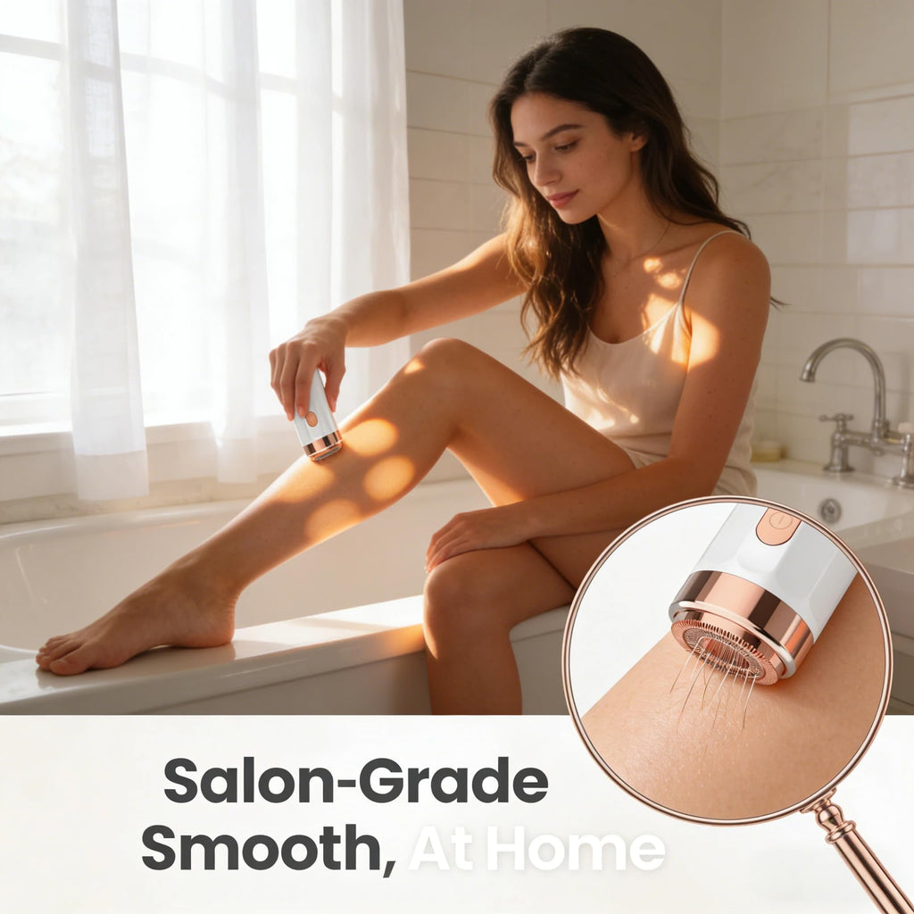 Vynsarixel Portable Hair Remover for Women, Rechargeable & Waterproof