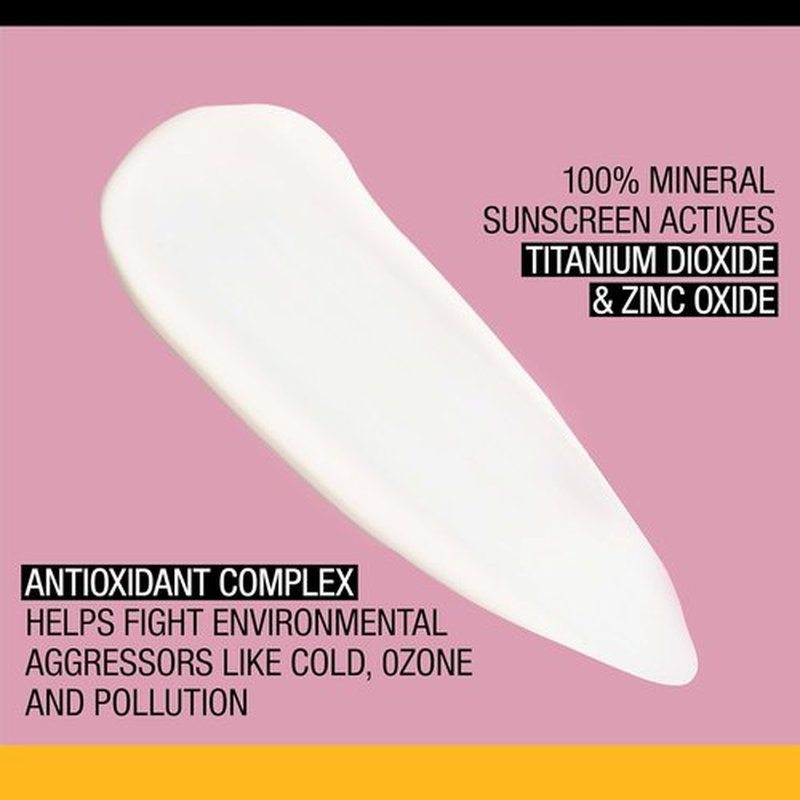 Neutrogena Purescreen+ Mineral Sunscreen - Invisible Daily Defense for Face, SPF 30, 1.4 fl. oz | Fragrance-Free & Water Resistant