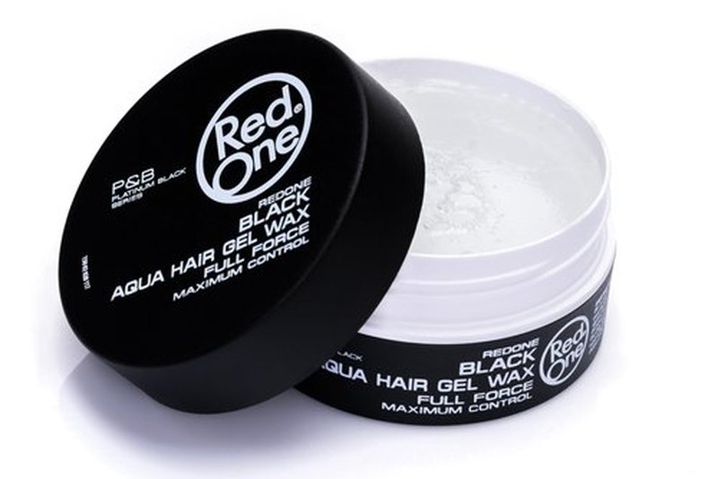 Redone Hair Styling Wax Black 150ml | Extra Hold | Gel Wax | Lime Scent | Long Lasting & Shiny Finish | For Men & Women | Professional Hair Styling Formula | Maximum Control & Smooth Texture