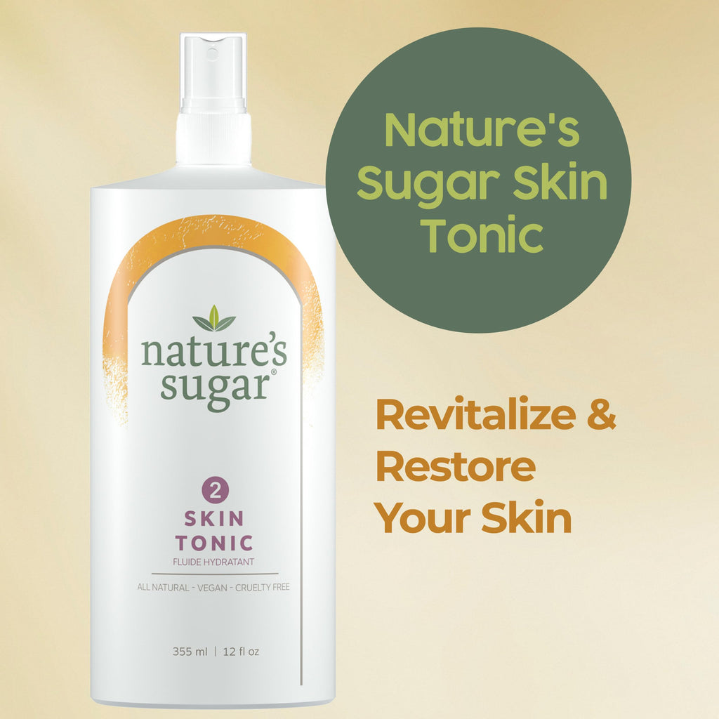 Nature's Sugar Skin Tonic - Prewax Prep & Aftercare Spray, 355 ml