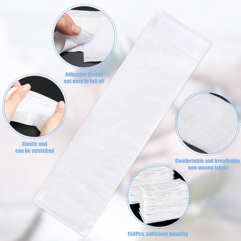 obeoby 100 Pcs Disposable Spa Headband for Women, Stretch Non-woven Disposable Skincare Facials Headbands for Esthetician Supplies, Spa