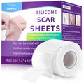 Yarster Silicone Scar Sheets, Silicone Scar Tape(1.6"x 60" Roll-1.5M), Medical Grade Scar Sheets, Scar Tape for Surgical Scars, Burn, C-Section, Keloid Scars, Acne Treatment, Stretch Marks Removal