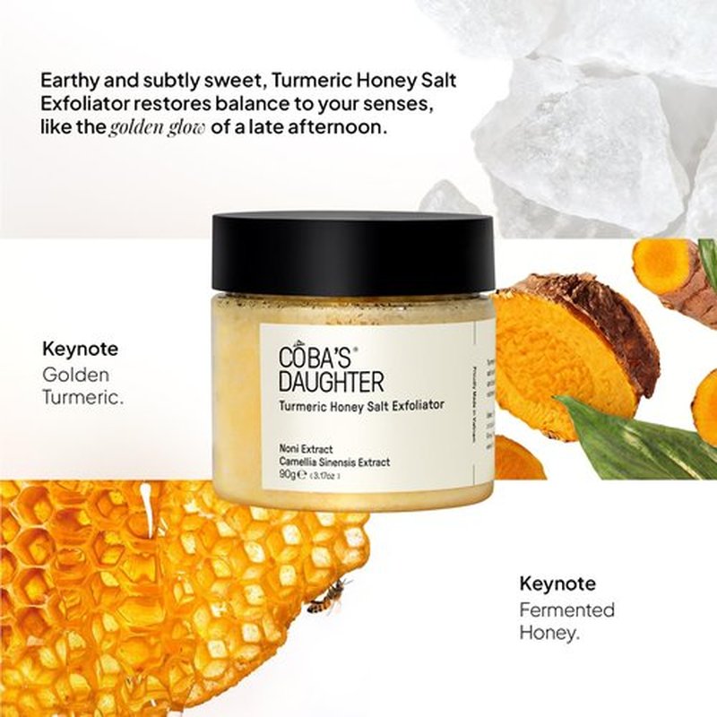 COBA'S DAUGHTER Luxury Spa Gift Set for Women | 3-Piece Mini Body Care Trio, Birthday Gift Set & Mother’s Day Gift for Woman, Travel Size Self-Care Gift (Honey Turmeric, Almond Orange, Aloe Vera)
