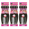 MULTI-PACK DEAL 3PACK! Janet Collection Nala Tress 3X EZ SPLIT Pre-Sectioned Pre-Stretched Braid Knotless Extremely light weight 36Inch 9Bundles (36”, COLOR #1B)