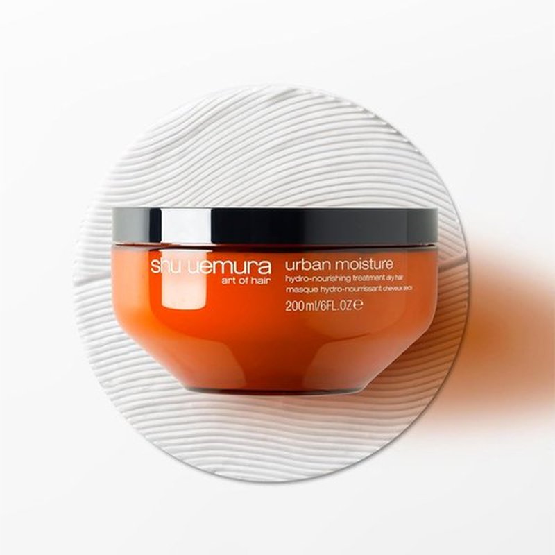 Shu Uemura Art of Hair Urban Moisture Deep Hydration Treatment Mask - Nourishes & Adds Shine for Dry Hair, 6 Fl Oz
