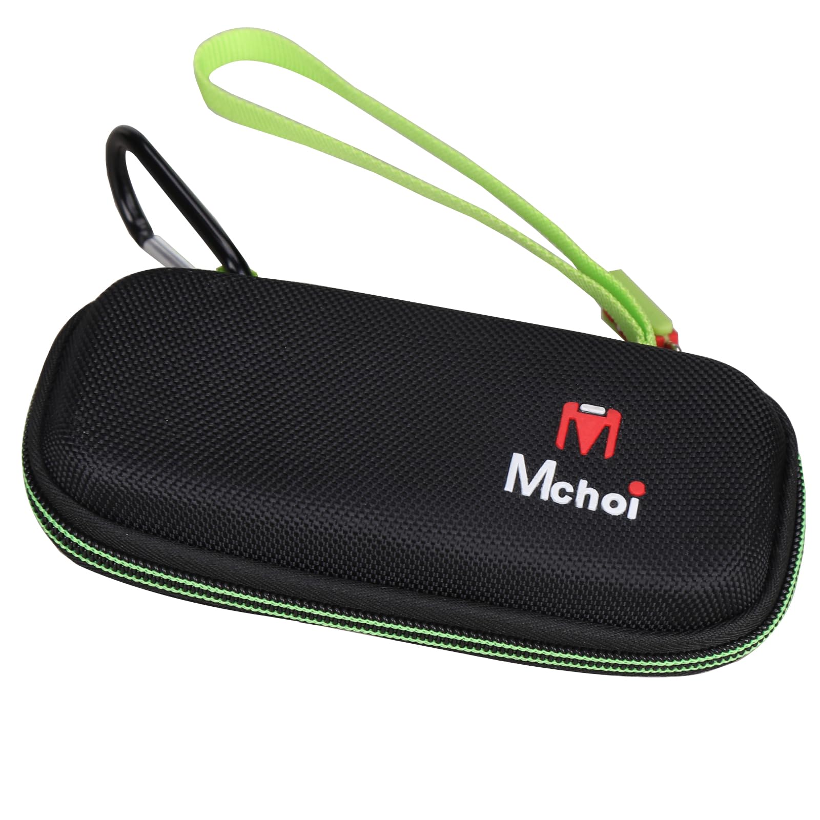 Mchoi Hard Carrying Case Fits for Fusion5 Men’s Razor & Proglide Shield Men's Razor, Case Only (Black, Green)