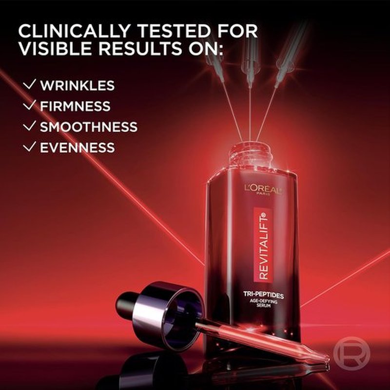 L'Oreal Paris Revitalift Triple Power Face Serum - Anti-Aging Formula That Reduces Wrinkles & Firms Skin