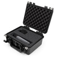 Casematix 11" Waterproof Studio Recording Microphone Case Compatible with Blue Ember Xlr Condenser Microphone and Audio Accessories