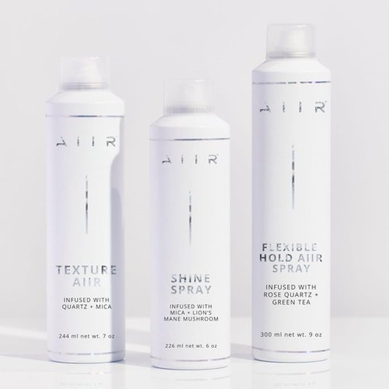 AIIR Shine Spray - Smoothing Gloss Spray for Sleek, Frizz-Free Hair | Lightweight Humidity Shield, 6 oz