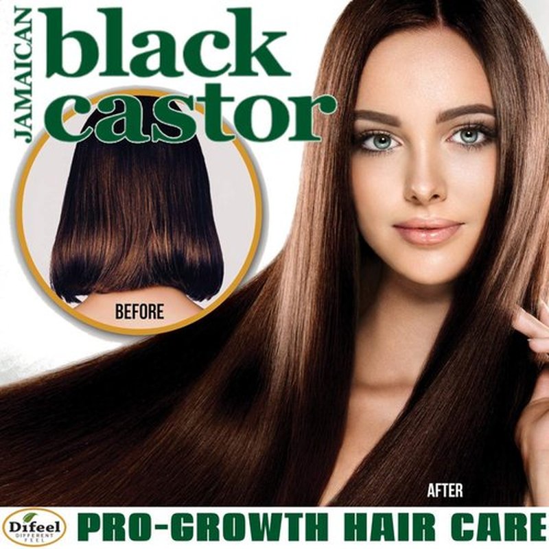 Difeel Superior Growth Jamaican Black Castor Shampoo 33.8 oz. - Sulfate Free Shampoo made with Natural Ingredients