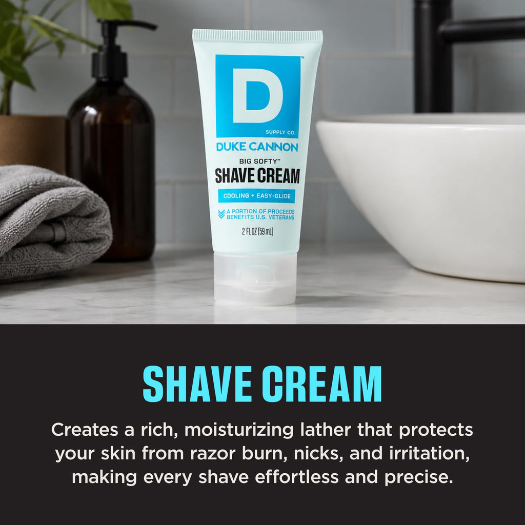 Duke Cannon Big Softy Shave Cream - 2 fl oz - Travel Size