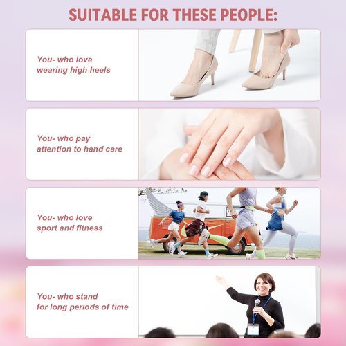Electric Foot File 2-in-1 Foot Callus Remover with 50pcs Sandpaper Discs, Callus Remover for Feet Professional Pedicure Tool for Dead Skin and Calluses 9 Adjustable Speed/Reversible Rotation - Pink