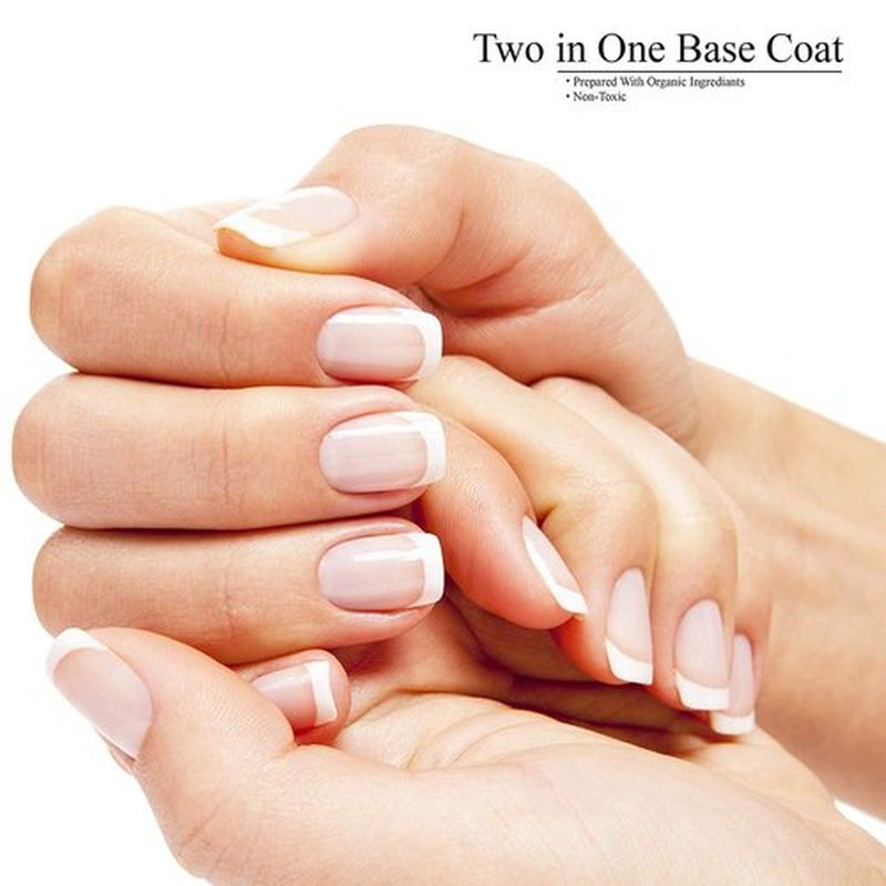 Karma Organic Nail Polish Remover and 2in1 Base & Top Coat Bundle – Beauty Natural Soybean Lavender Nail Polish Remover (4FL-Oz) Two in One Base Coat/Top Coat (0.43FL-Oz)