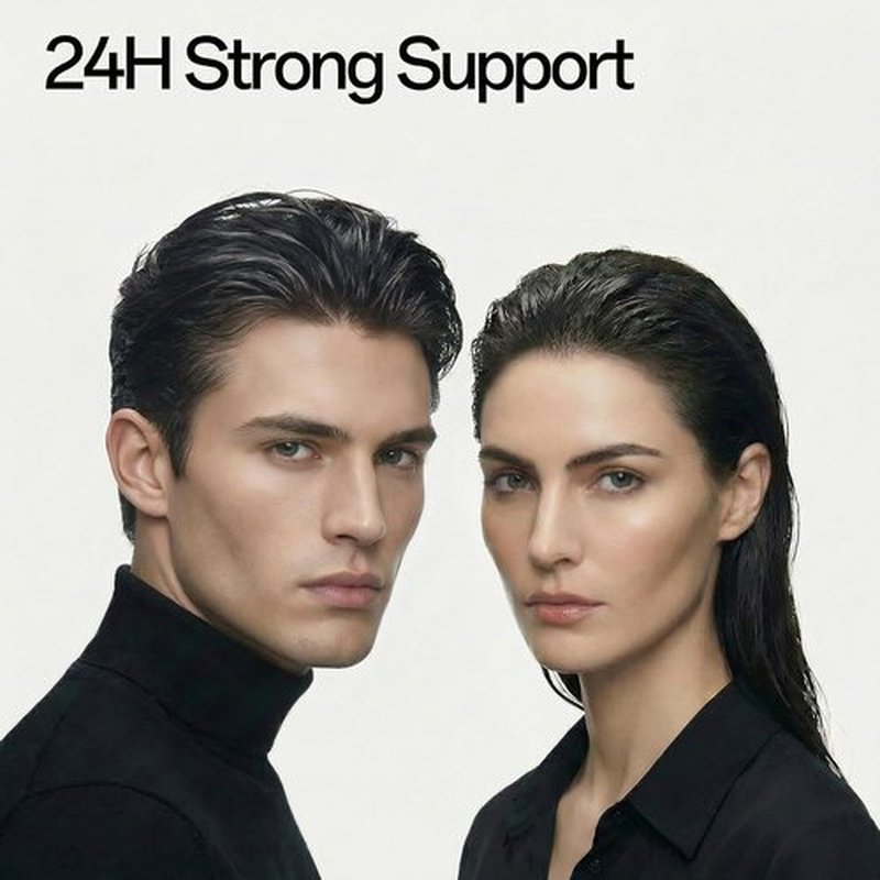 ApexFlow Hair Gel - Extra Strong Hold Pompadour Styling for Men & Women | Moisturizing Sandalwood Scent