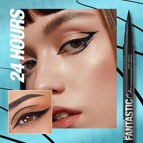 LANGMANNI 12 Colors Matte Liquid Eyeliner Set, Neon Colorful Pigmented With Long-lasting, Smudgeproof & Waterproof Eye Liner Makeup for Bold & Stunning Looks - Gift for Girls