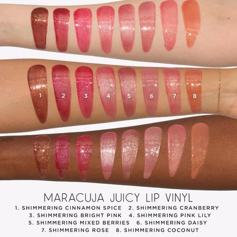 Tarte Maracuja Juicy Lip Vinyl Gloss - Hydrating & Volumizing Balm with Hyaluronic Acid & Vitamin E for Radiant Lips