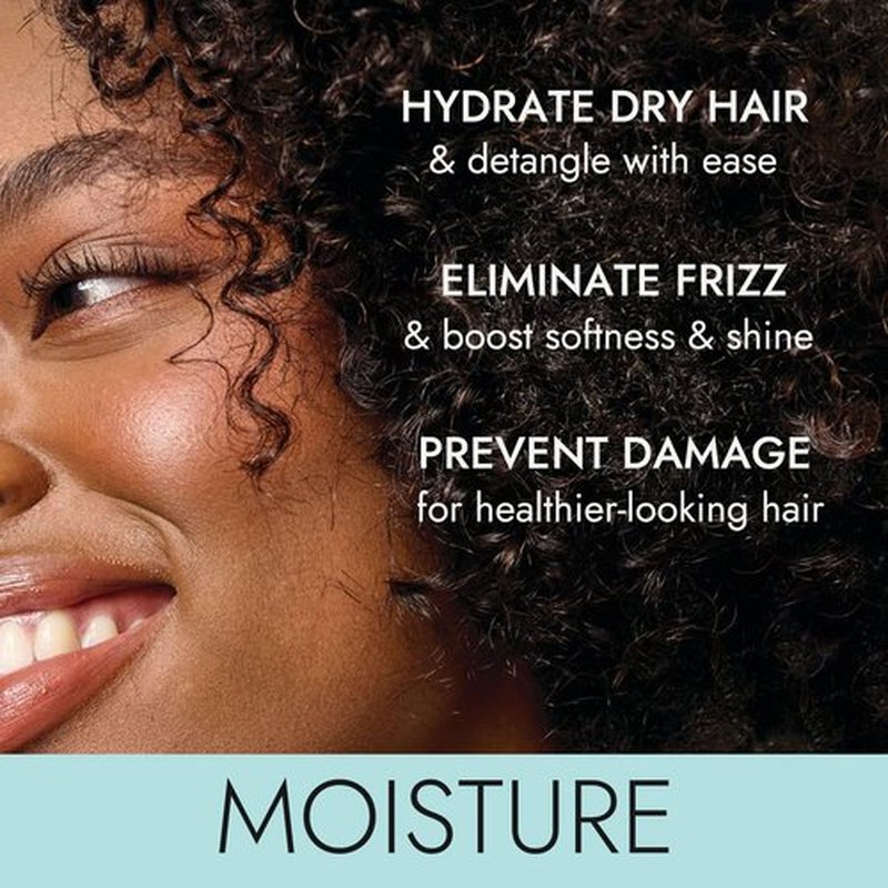 Ion Miracle Leave-In Conditioner - Vegan & Paraben-Free Formula for Shine & Frizz Control | 8 Oz