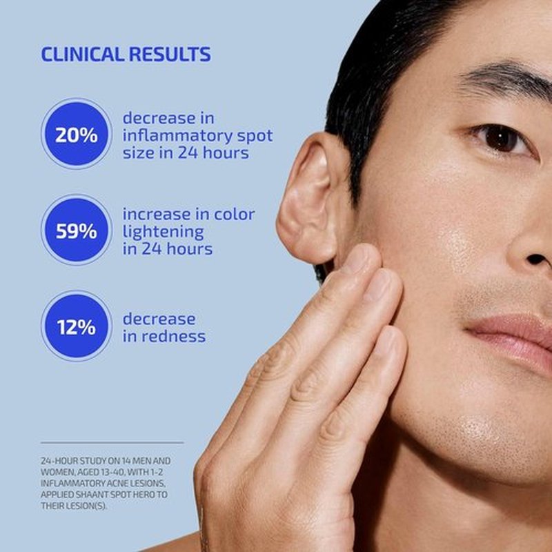 Codex Labs Shaant Spot Hero - 5% Sulfur Acne Treatment for Sensitive Skin | Shrinks Breakouts | 0.5 oz