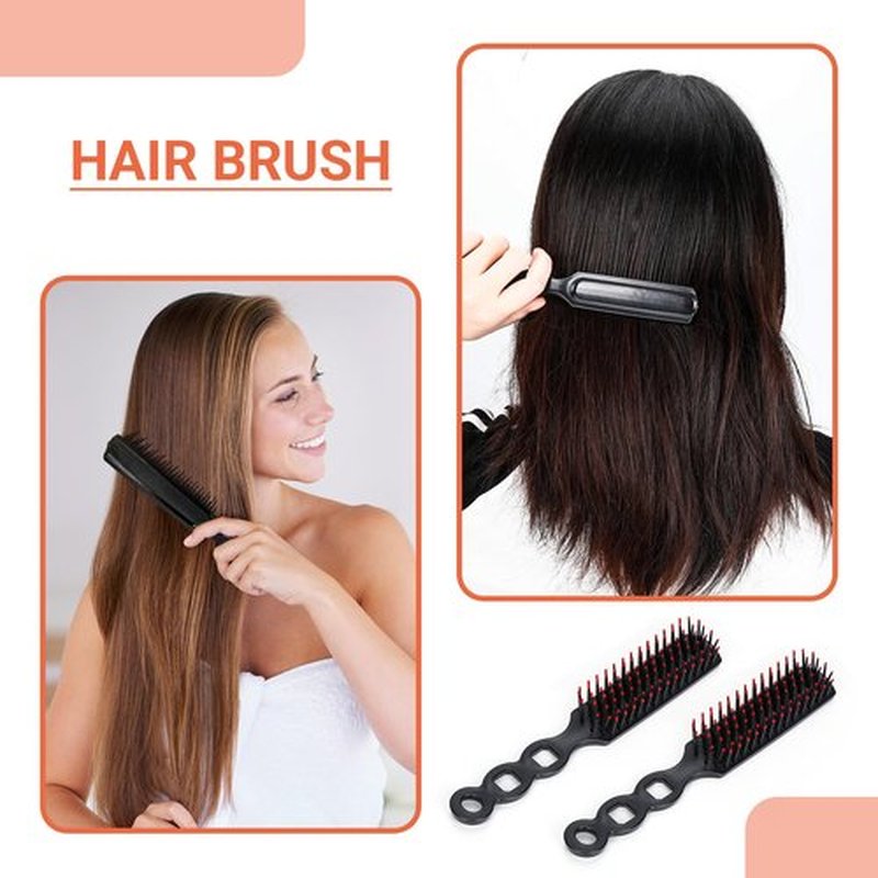 100 Packs Bulk Hair Brushes for Homeless, Anti Entangling Hair Brushes Anti Static Massage Combs, Disposable Plastic Hairbrush suitable Shelter Hotel Nursing Home Charity Church -Individually Wrapped